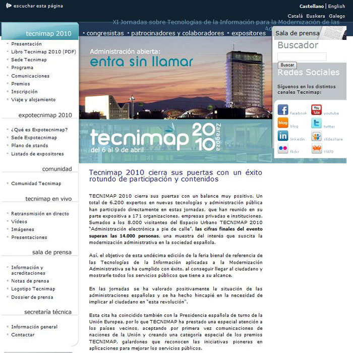 Imagen de la web