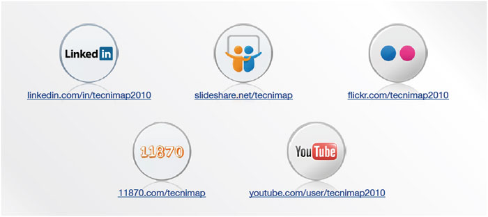 Imagen redes sociales y enlaces correspondientes